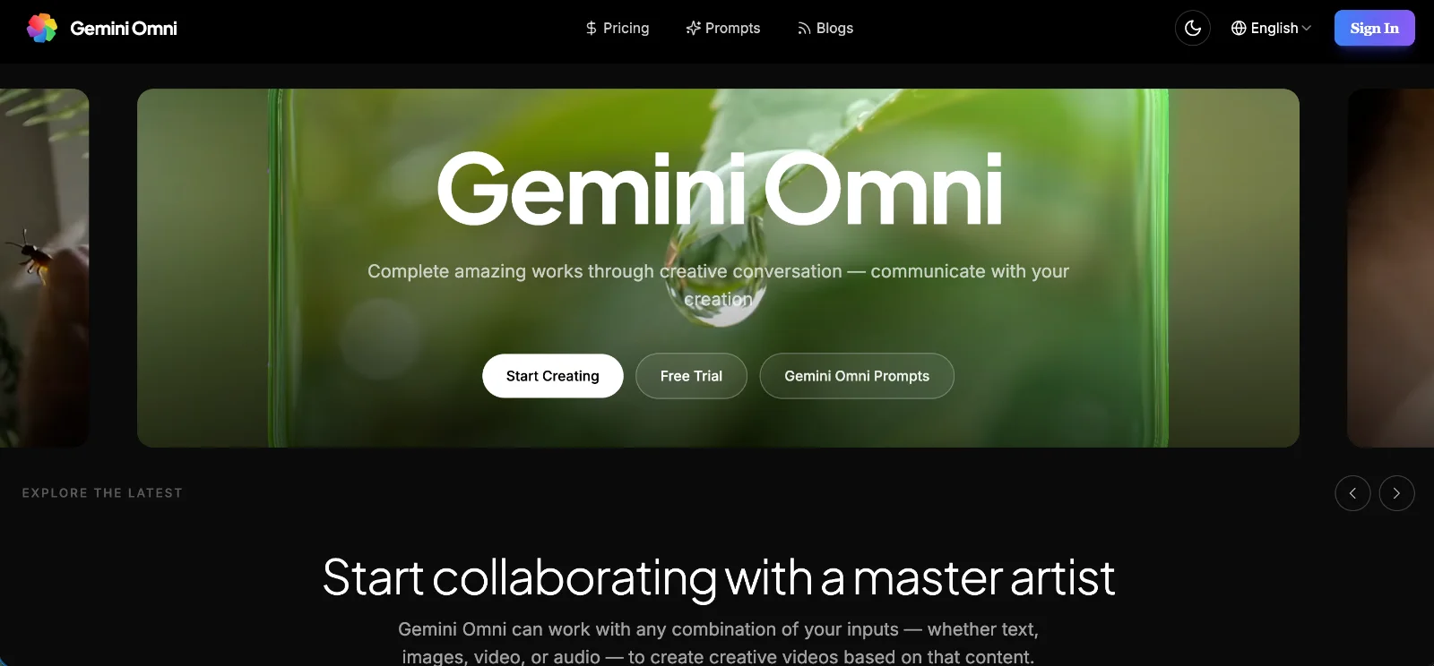 Gemini Omni screenshot 1