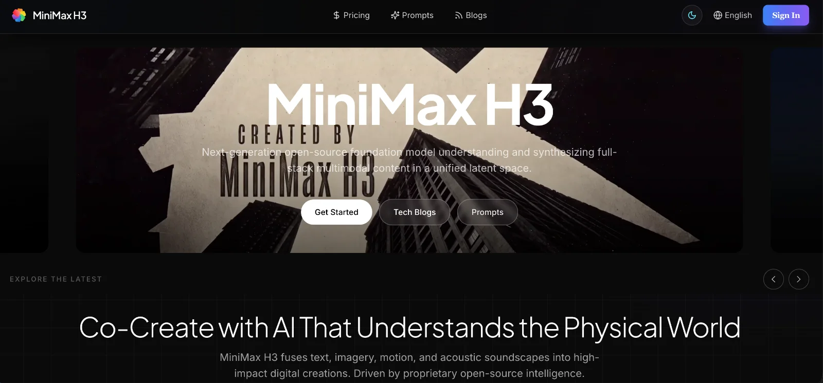 MiniMax H3 screenshot 1