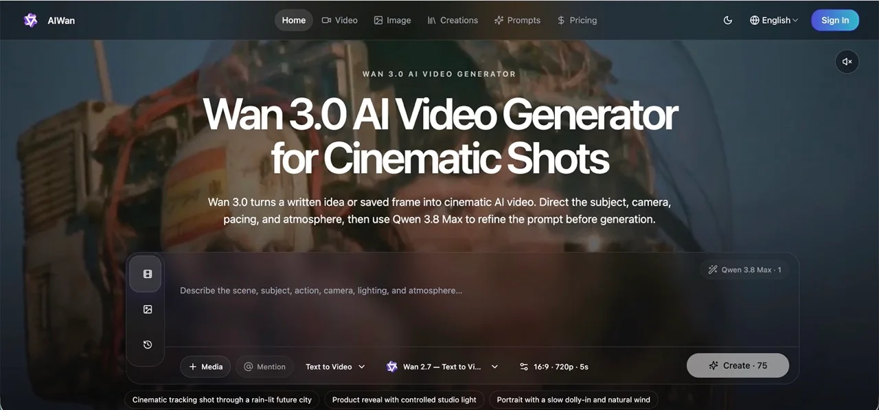 Wan 3.0 screenshot 1