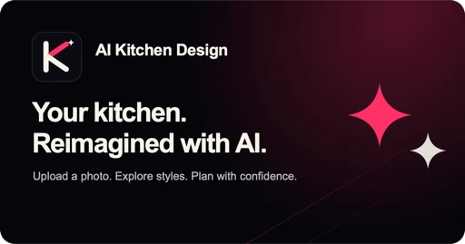 Kitchen Interior Design AI Logo