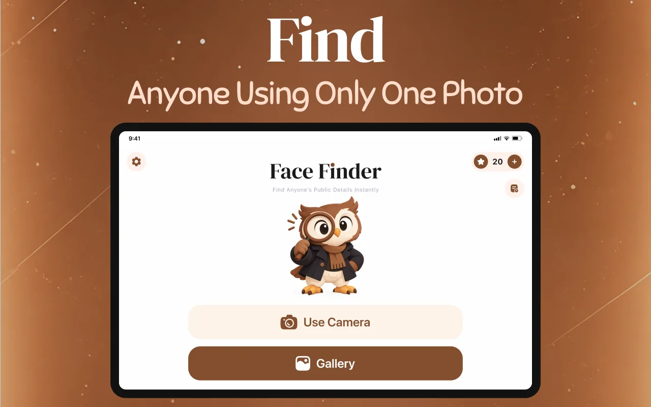 FaceFinder: AI Face Search screenshot 1