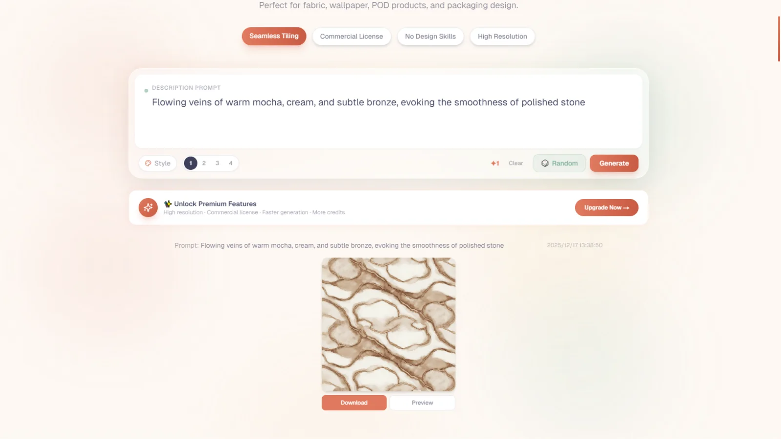 seamless pattern ai screenshot 1