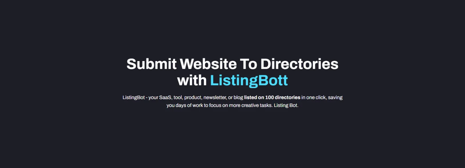 Listingbott screenshot 1