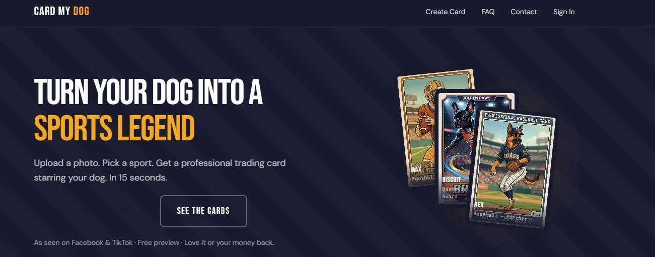 Card My Dog screenshot 1