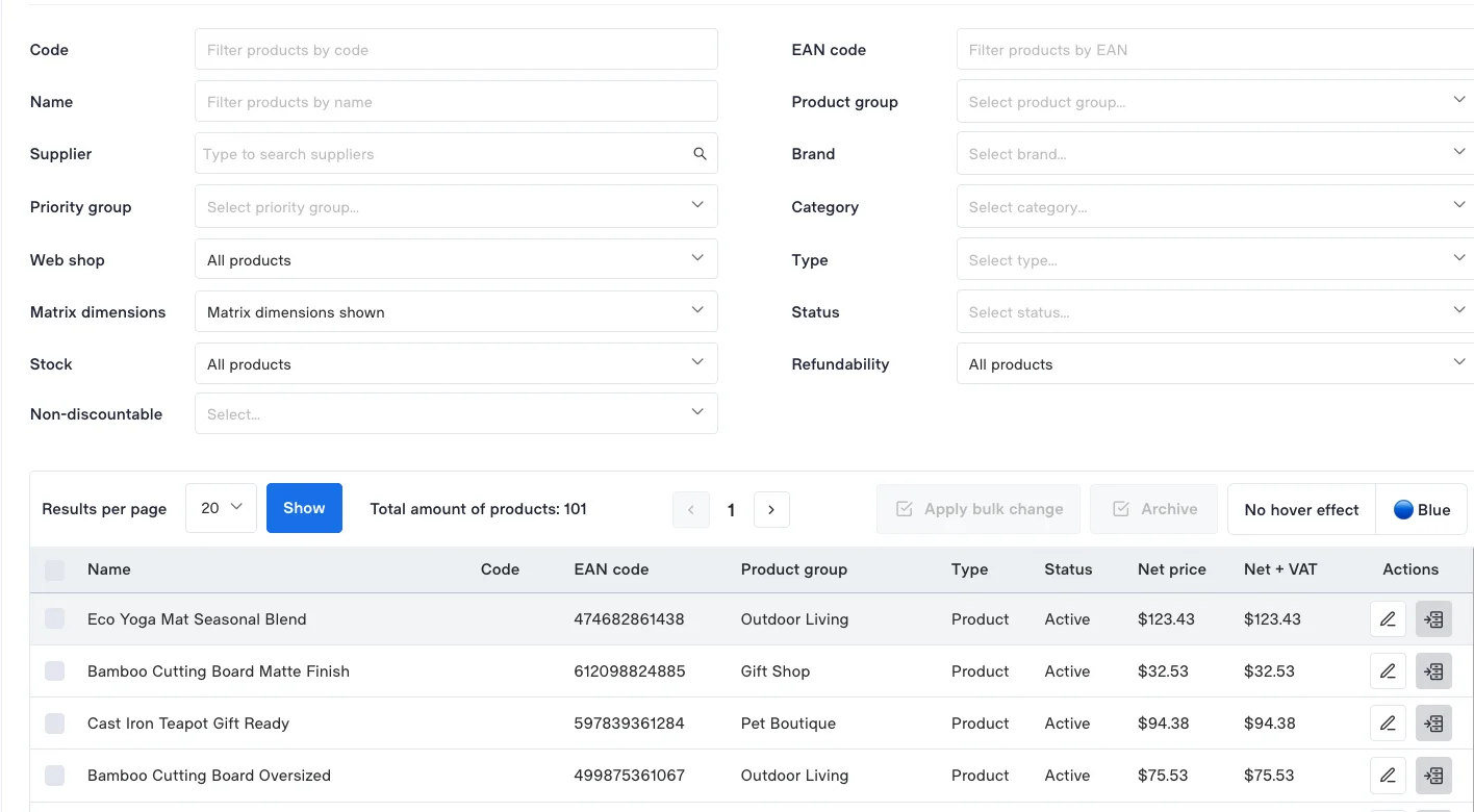Pointofsale.net screenshot 1