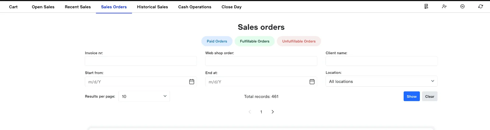 Pointofsale.net screenshot 5