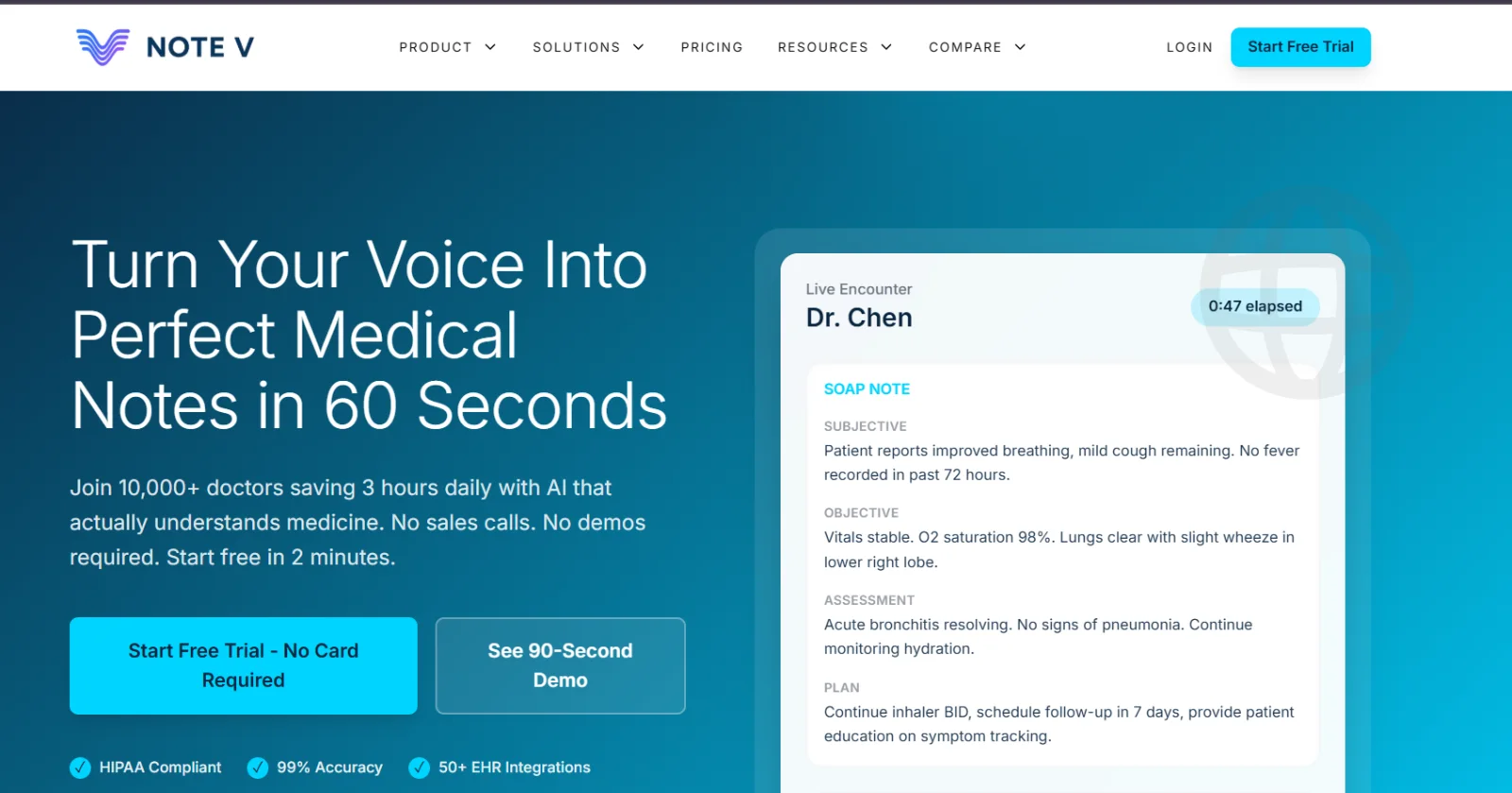 NoteV screenshot 1