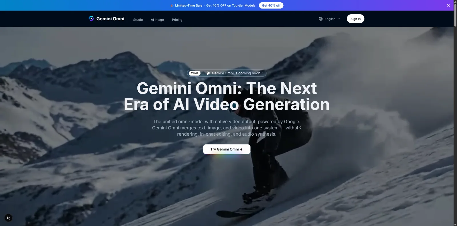 Gemini Omni screenshot 1