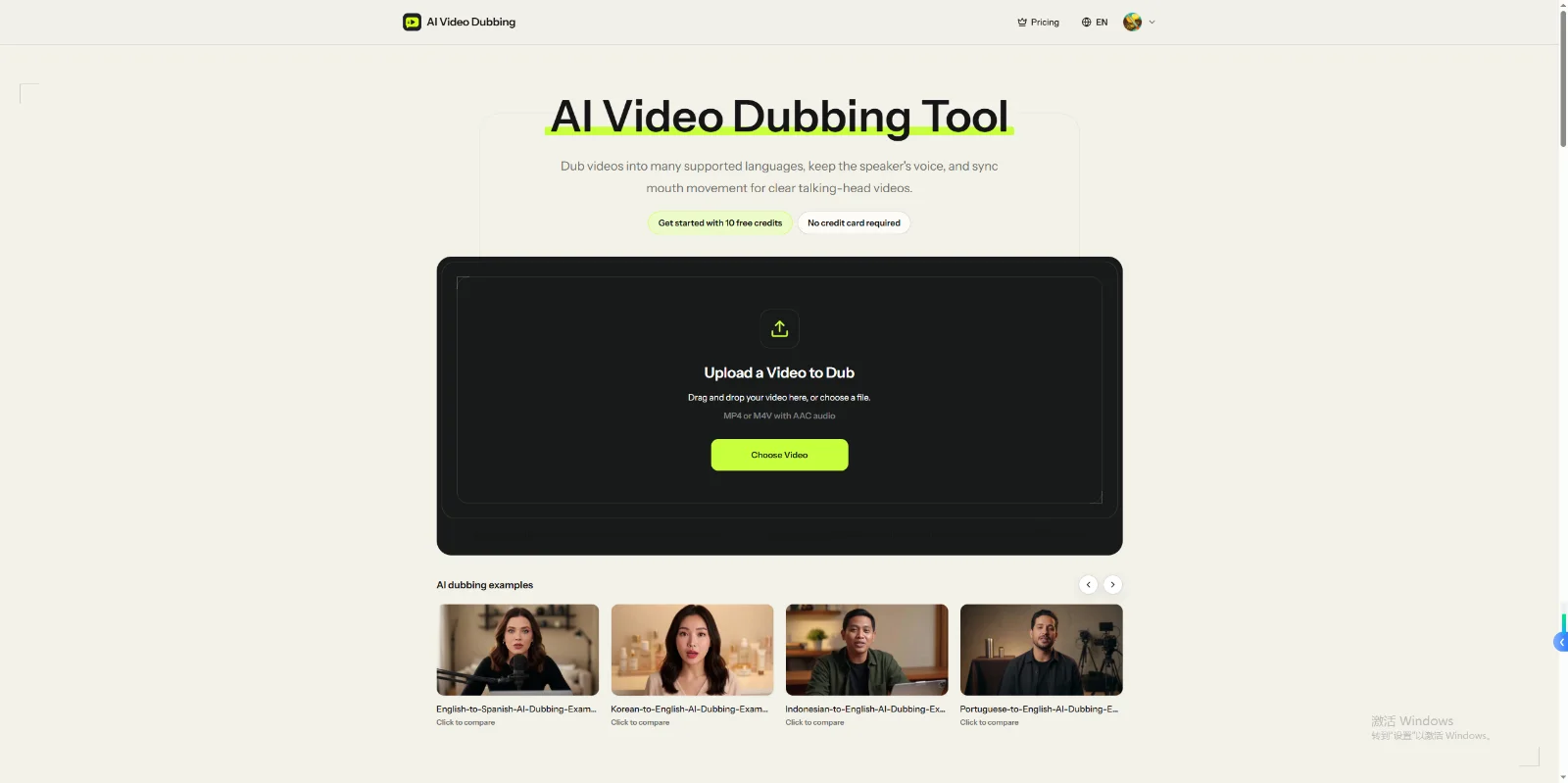 AI Video Translator with Lip Sync screenshot 1